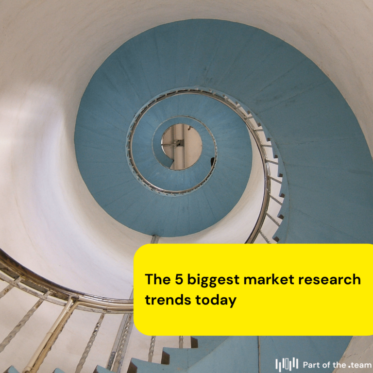 The 5 biggest market research trends today