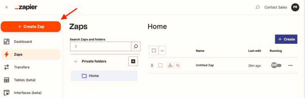 Zapier's user-friendly automation interface