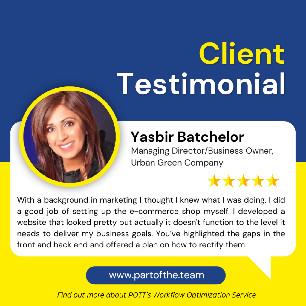 POTT Client Testimonial