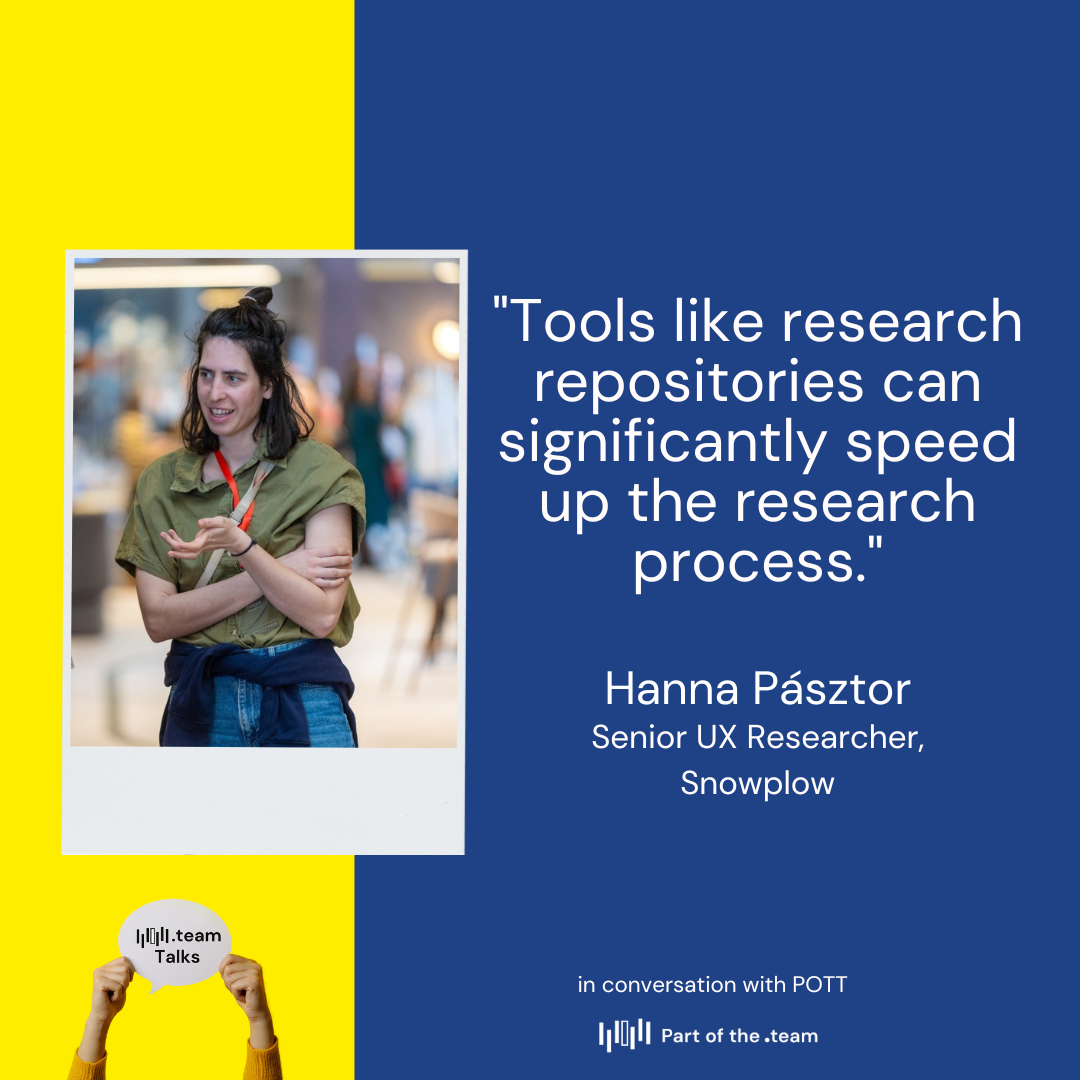 Tools like research repositories can significantly speed up the research process.