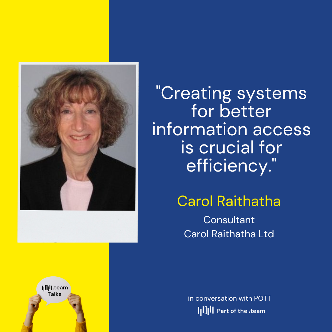 Creating systems for better information access is crucial for efficiency.